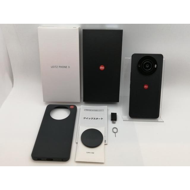 超美品 Leitz Phone 3 512GB LP-03 ブラック 本体 Leitz Phone 3（LP-03）がソフトバンク公式通販で発売。税込195,696円