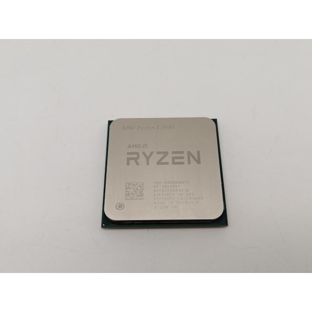 中古】AMD Ryzen 5 3600 (3.6GHz/TC:4.2GHz) BOX AM4/6C/12T/L3 32MB