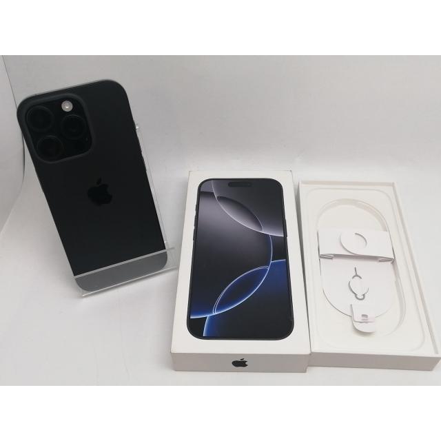 中古】Apple 国内版 【SIMフリー】 iPhone 16 Pro 128GB ブラック
