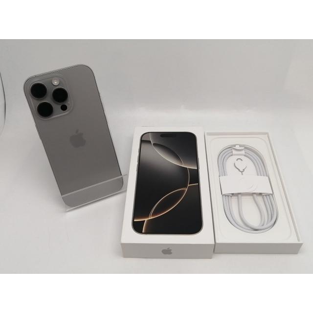 中古】Apple 国内版 【SIMフリー】 iPhone 16 Pro 128GB ナチュラル