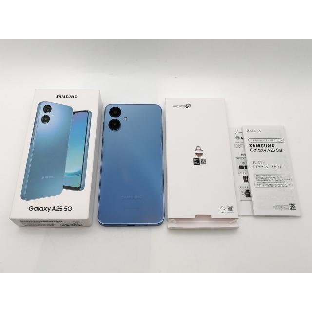 Samsung ギャラクシー A25 5G dokomo SIMフリー 中古 中古】SAMSUNG docomo 【SIMフリー】 Galaxy A25 5G ブルー 4GB 64GB
