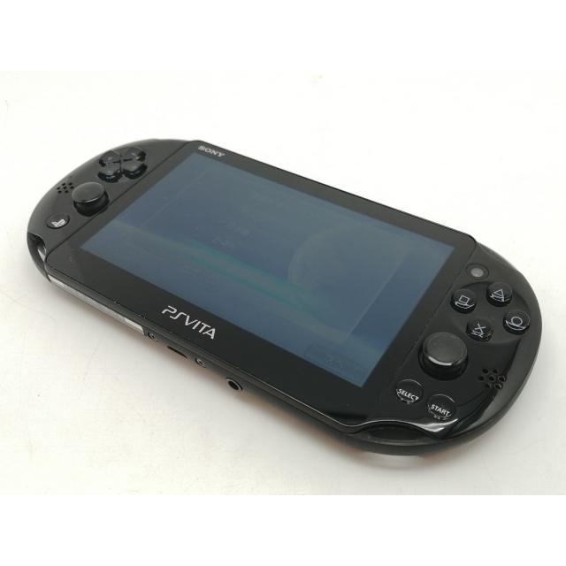 中古】SONY PlayStation VITA Wi-Fiモデル ブラック PCH-2000 ZA11