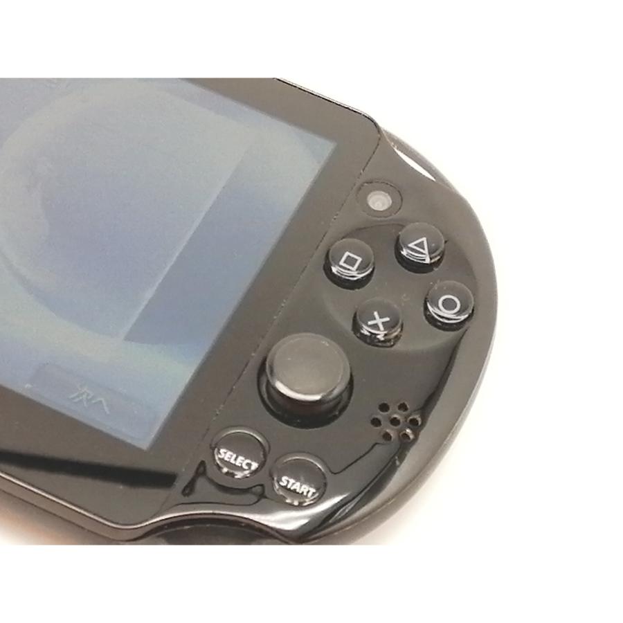 中古】SONY PlayStation VITA Wi-Fiモデル ブラック PCH-2000 ZA11