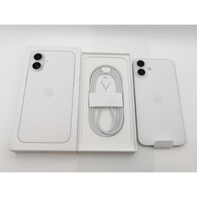 【未使用】Apple 国内版 【SIMフリー】 iPhone 16 Plus 128GB ホワイト MXVC3J/A【津田沼】保証期間３ヶ月の画像