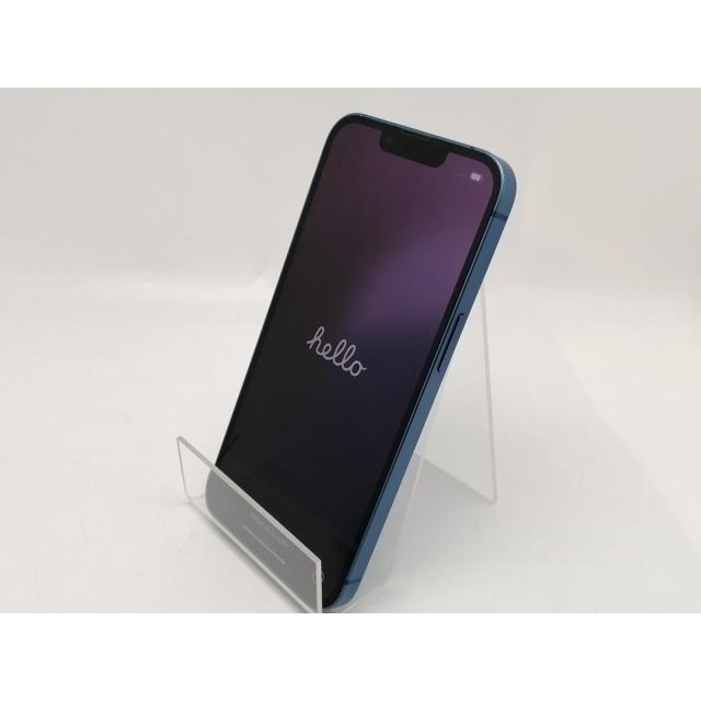 【中古】Apple docomo 【SIMフリー】 iPhone 13 256GB ブルー MLNM3J/A【津田沼】保証期間１ヶ月【ランクC】の画像