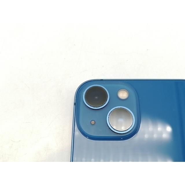 【中古】Apple docomo 【SIMフリー】 iPhone 13 256GB ブルー MLNM3J/A【津田沼】保証期間１ヶ月【ランクC】の画像