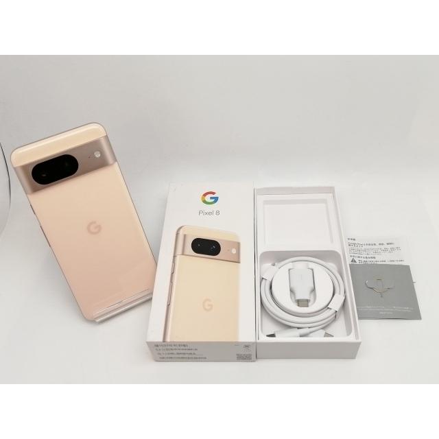 中古】Google 国内版 【SIMフリー】 Pixel 8 ローズ 8GB 128GB GZPF0