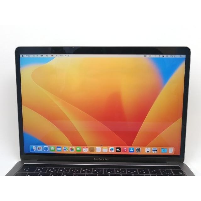 【中古】Apple MacBook Pro 13インチ (wTB) CTO (Mid 2017) スペースグレイ Core i5(3.1G)/8G/256G(SSD)/Iris Plus 650【津田沼】保証期間１ヶ月【ランクC】の画像