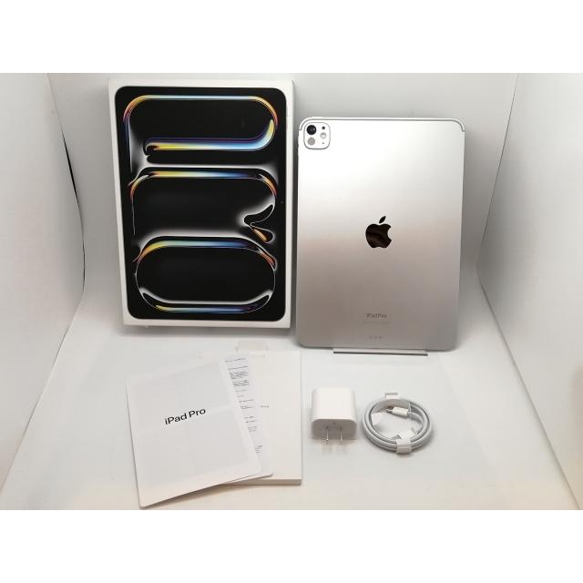 中古】Apple 【Wi-Fi】 11インチ iPad Pro（M4/2024） 256GB シルバー