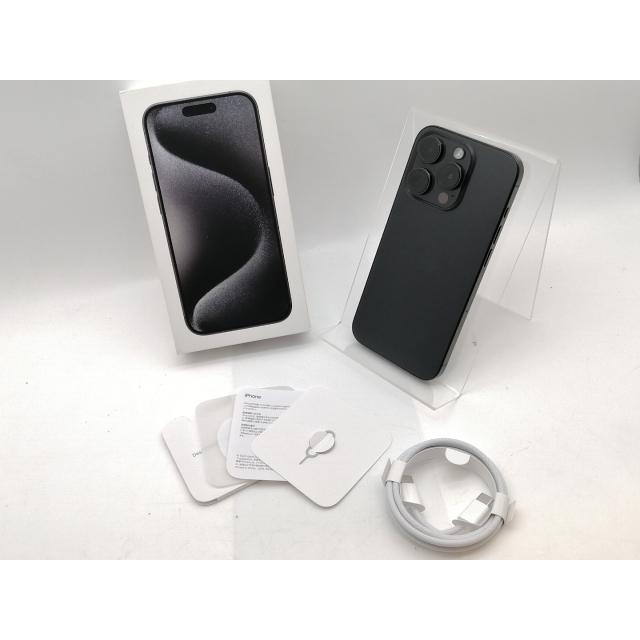 中古】Apple 国内版 【SIMフリー】 iPhone 15 Pro 256GB ブラック