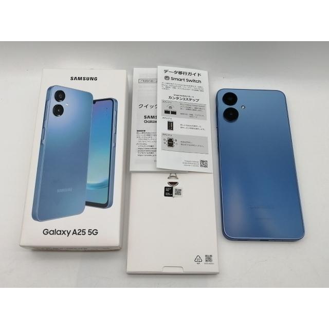 中古】SAMSUNG SoftBank 【SIMフリー】 Galaxy A25 5G ブルー 4GB 64GB