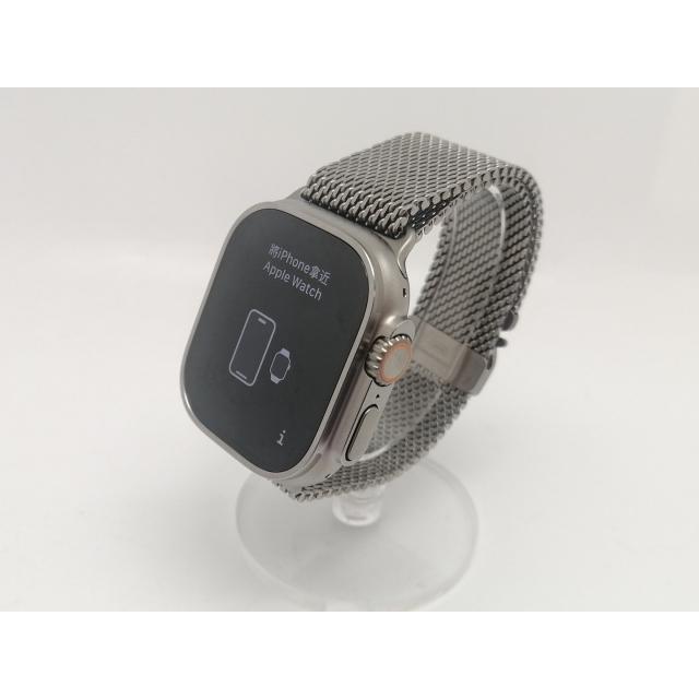 中古】Apple Watch Ultra3 49mm Cellular ナチュラルチタニウムケース 