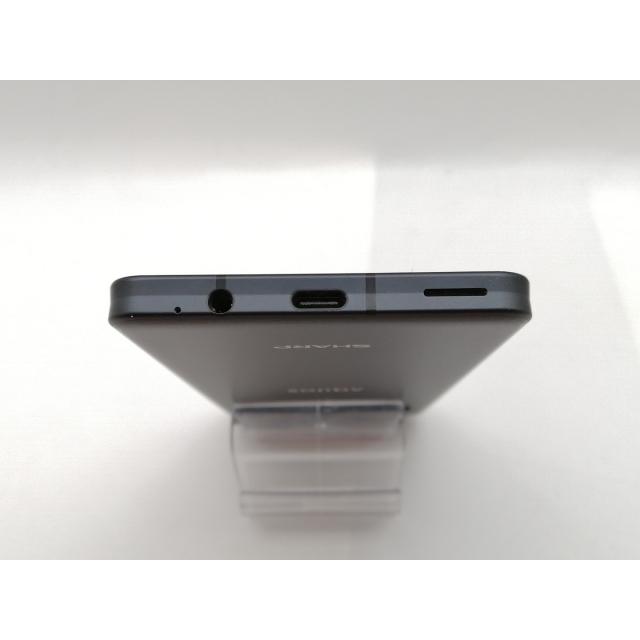 中古】SHARP 楽天モバイル 【SIMフリー】 AQUOS Sense6 ブラック 4GB