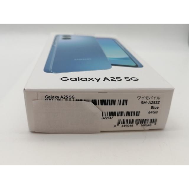 未使用】SAMSUNG ymobile 【SIMフリー】 Galaxy A25 5G ブルー 4GB