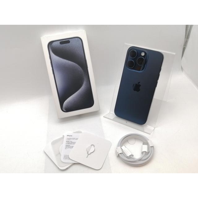 中古】Apple docomo 【SIMフリー】 iPhone 15 Pro 256GB ブルー