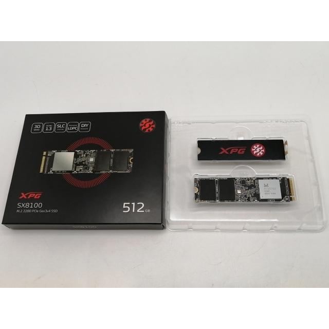 【新品未開封】ADATA XPG SSD／ASX8100NP-512GT-C 中古】ADATA XPG SX8100 ASX8100NP-512GT-C【津田沼】保証期間1週間