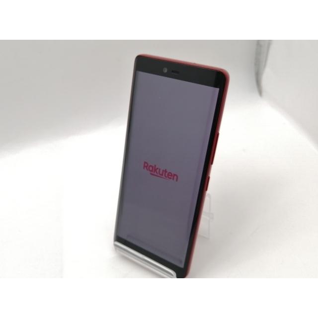 中古】Wiko 楽天モバイル 【SIMフリー】 Rakuten Hand 5G クリムゾン