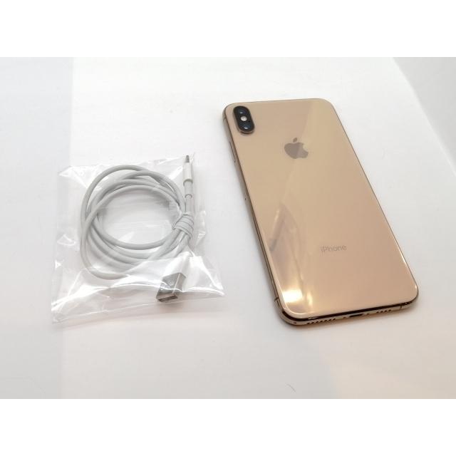 【中古】Apple au 【SIMロック解除済み】 iPhone XS Max 512GB ゴールド MT702J/A【津田沼】保証期間１ヶ月【ランクA】の画像