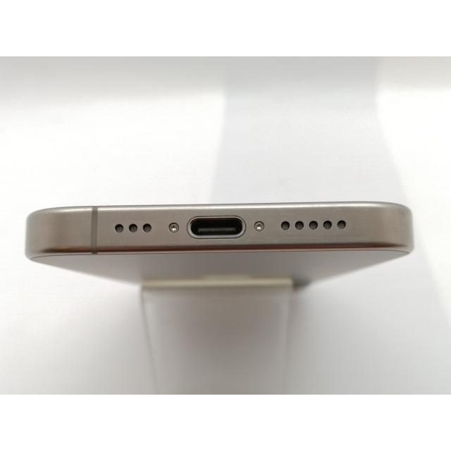 【中古】Apple 国内版 【SIMフリー】 iPhone 15 Pro 128GB ナチュラルチタニウム MTU93J/A【津田沼】保証期間１ヶ月【ランクA】の画像