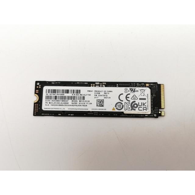 中古】各社 512GB SSD (M.2 2280/PCIe4.0 NVMe)【津田沼】保証期間1