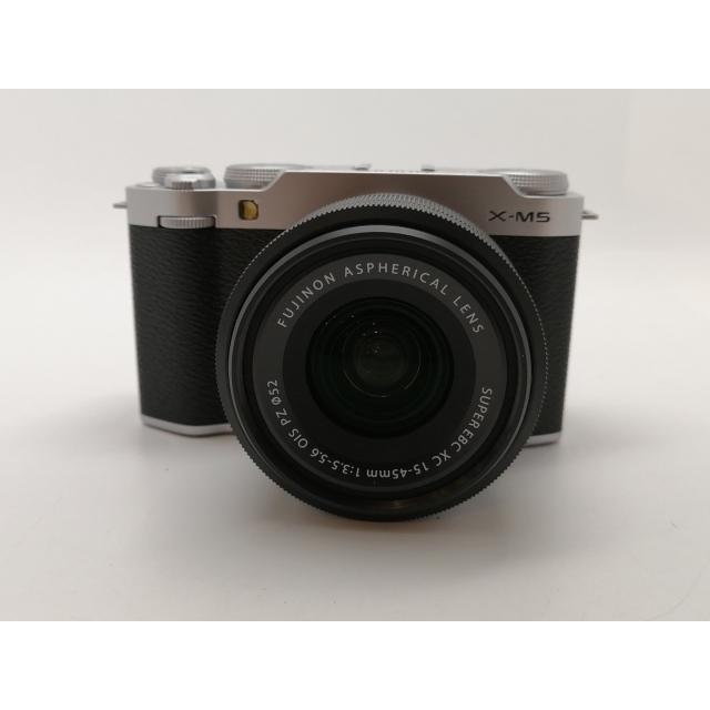 【中古】FujiFilm FUJIFILM X-M5 XC15-45mmレンズキット シルバー【津田沼】保証期間１ヶ月【ランクA】の画像