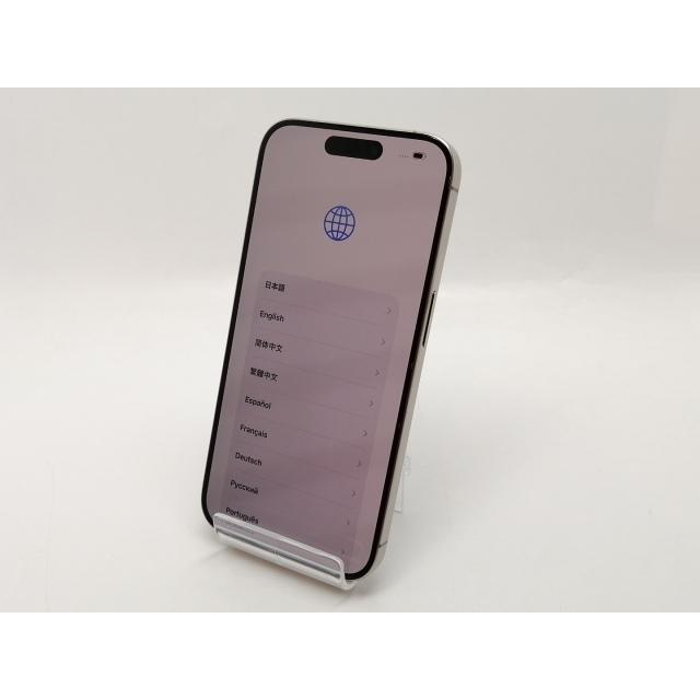 【中古】Apple 国内版 【SIMフリー】 iPhone 15 Pro 256GB ナチュラルチタニウム MTUF3J/A【津田沼】保証期間１ヶ月【ランクA】の画像
