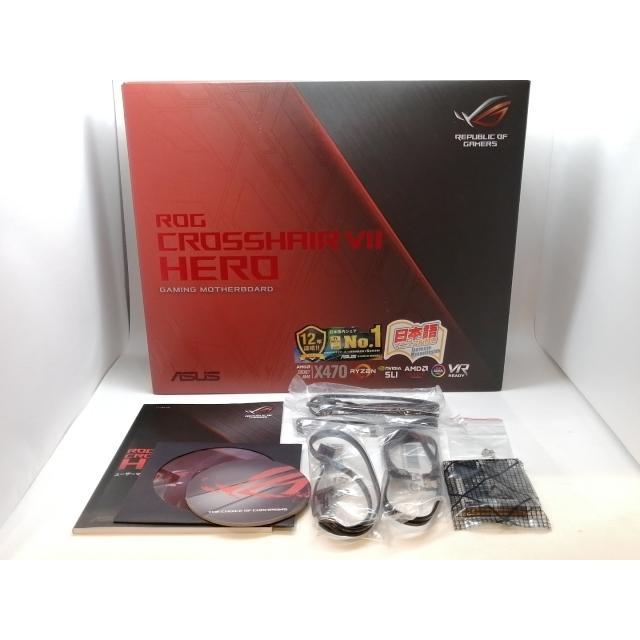 中古】ASUS ROG CROSSHAIR VII HERO X470/AM4/ATX【津田沼】保証期間1