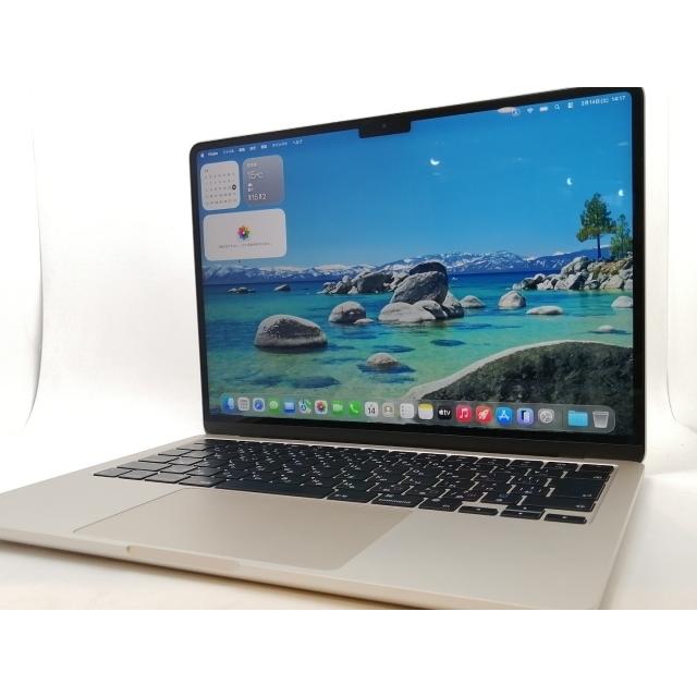 中古】Apple MacBook Air 13インチ M2(CPU:8C/GPU:8C) 8GB/256GB 