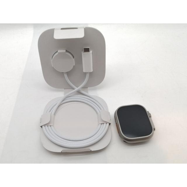 【中古】Apple Apple Watch Ultra3 49mm Cellular ナチュラルチタニウムケース (バンド無し)【津田沼】保証期間１ヶ月【ランクA】の画像