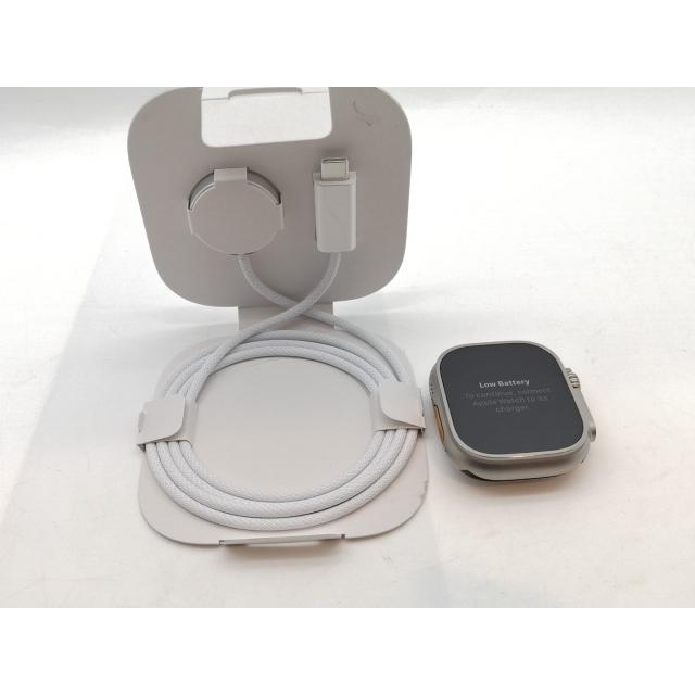 【中古】Apple Apple Watch Ultra3 49mm Cellular ナチュラルチタニウムケース (バンド無し)【津田沼】保証期間１ヶ月【ランクA】の画像