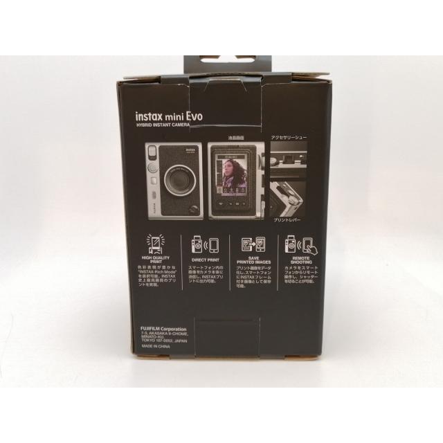 未使用】FujiFilm instax mini Evo チェキ USB Type-C対応 [ブラック 