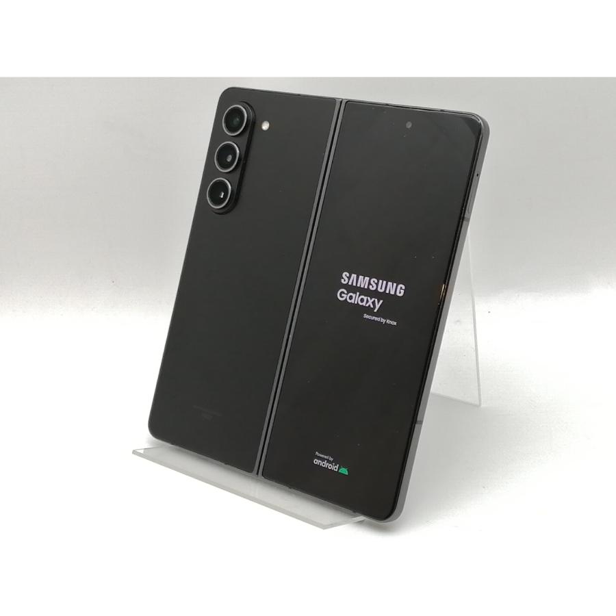中古】SAMSUNG au 【SIMフリー】 Galaxy Z Fold5 ファントムブラック