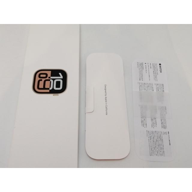 【中古】Apple Watch Series10 42mm GPS ローズゴールドアルミニウムケース/ライトブラッシュスポーツバンド (S/M) MWWH3J/A【津田沼】保証期間１ヶ月の画像