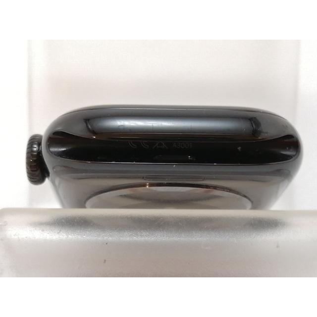 【中古】Apple Watch Series10 42mm Cellular ジェットブラックアルミニウムケース/ブラックスポーツバンド (M/L) MWX73J/A【津田沼】保証期間１ヶ月【ランクB】の画像