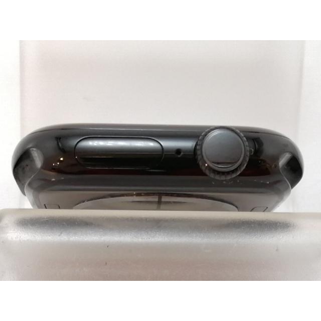 【中古】Apple Watch Series10 42mm Cellular ジェットブラックアルミニウムケース/ブラックスポーツバンド (M/L) MWX73J/A【津田沼】保証期間１ヶ月【ランクB】の画像