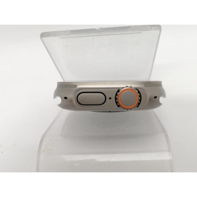 【中古】Apple Watch Ultra3 49mm Cellular ナチュラルチタニウムケース/ライトブルーアルパインループM MEWM4J/A【川越クレアモール】保証期間１ヶ月の画像