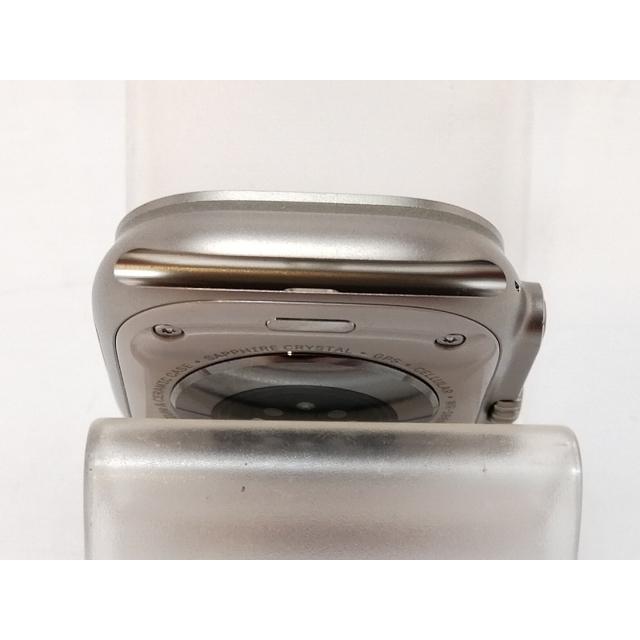 【中古】Apple Apple Watch Ultra3 49mm Cellular ナチュラルチタニウムケース/ライトブルーアルパインループM MEWM4J/A【津田沼】保証期間１ヶ月【ランクA】の画像