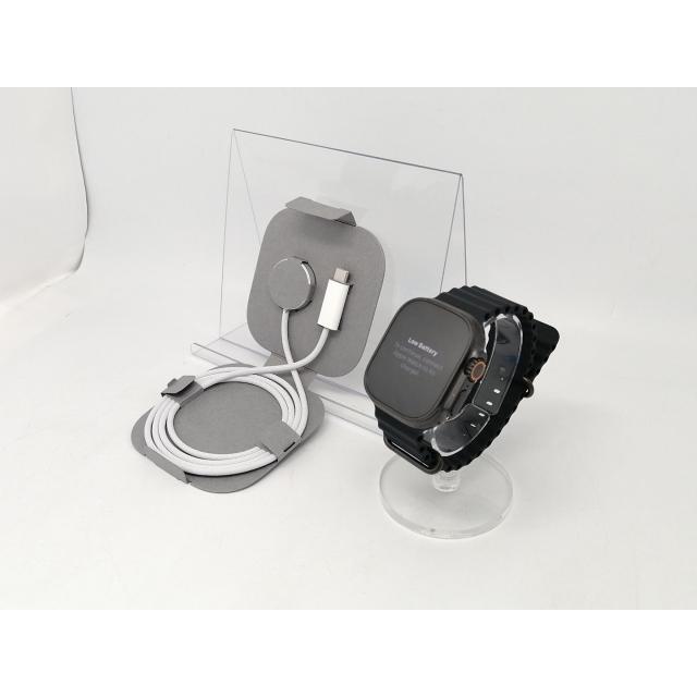 【中古】Apple Apple Watch Ultra3 49mm Cellular ブラックチタニウムケース/ブラックオーシャンバンド MF0J4J/A【川越クレアモール】保証期間１ヶ月【ランクA】の画像