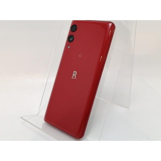 中古】Wiko 楽天モバイル 【SIMフリー】 Rakuten Hand 5G クリムゾン