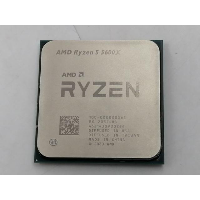 中古】AMD Ryzen 5 5600X (3.7GHz/TC:4.6GHz) bulk AM4/6C/12T/L3 32MB 