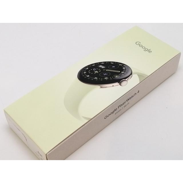 未使用】Google Pixel Watch4 Wi-Fiモデル 41mm Champagne Gold アルミ 