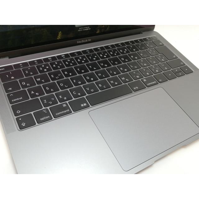 【中古】Apple MacBook Air 13インチ Corei5:1.6GHz 128GB スペースグレイ MRE82J/A (Late 2018)【津田沼】保証期間１ヶ月【ランクB】の画像