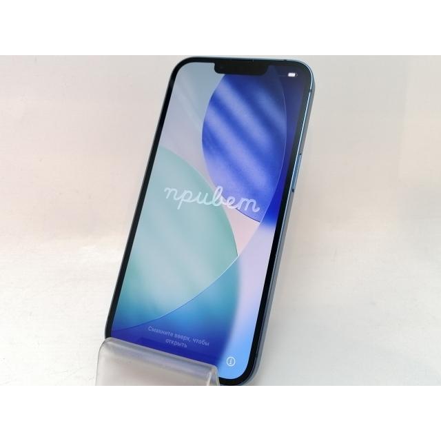 【中古】Apple docomo 【SIMフリー】 iPhone 13 128GB ブルー MLNG3J/A【津田沼】保証期間１ヶ月【ランクC】の画像