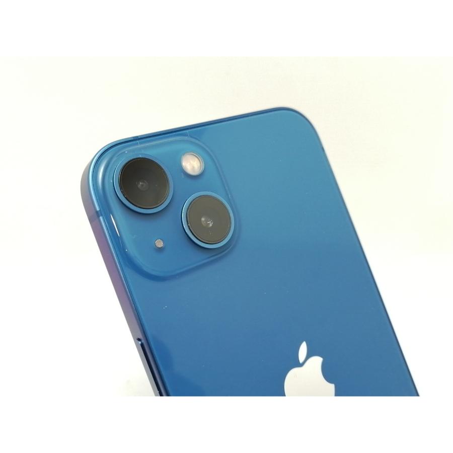【中古】Apple docomo 【SIMフリー】 iPhone 13 128GB ブルー MLNG3J/A【津田沼】保証期間１ヶ月【ランクC】の画像