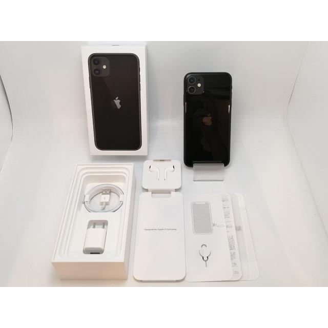 中古】Apple SoftBank 【SIMロック解除済み】 iPhone 11 64GB ブラック 