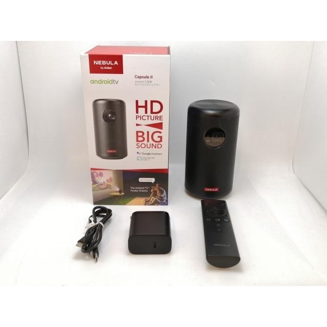 中古】Anker Nebula Capsule II D2421N12 [ブラック]【津田沼】保証