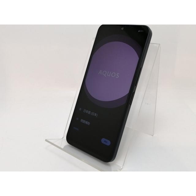 中古】SHARP SoftBank 【SIMフリー】 AQUOS wish4 ブラック 4GB 64GB