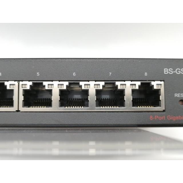 中古】BUFFALO 8ポートネットワークハブ BS-GS2008【津田沼】保証期間