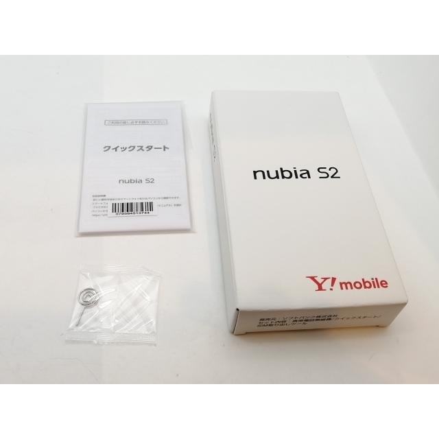 【中古】Nubia ymobile 【SIMフリー】 nubia S2 6GB 128GB ブラック A504ZT【津田沼】保証期間１ヶ月【ランクA】の画像