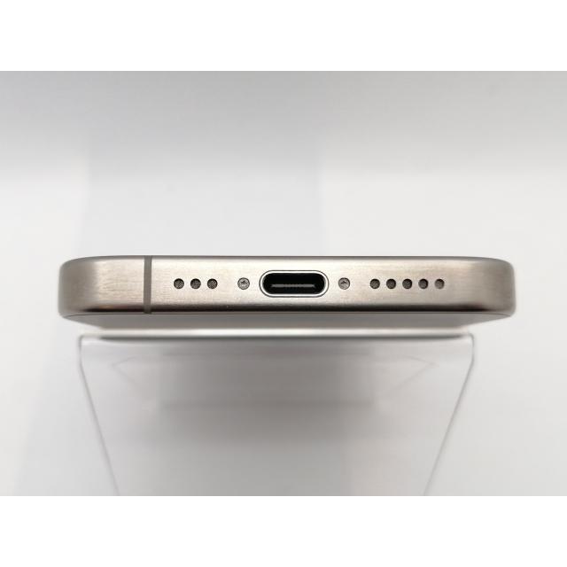 【中古】Apple 国内版 【SIMフリー】 iPhone 15 Pro 256GB ナチュラルチタニウム MTUF3J/A【津田沼】保証期間１ヶ月【ランクA】の画像